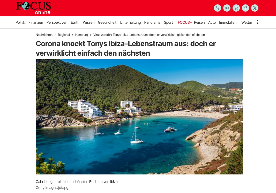 FOCUS – Corona knockt Tonys Ibiza-Lebenstraum aus